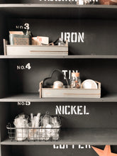 Load image into Gallery viewer, Industrial Inspired Solid Wood Bookshelf