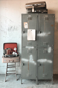 Vintage Industrial Lockers
