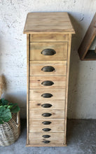 Load image into Gallery viewer, Amazing Rare Pier One Pyramid Chest of Drawers