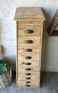 Amazing Rare Pier One Pyramid Chest of Drawers