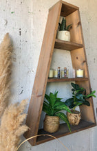 Load image into Gallery viewer, Cute Wood Pyramid Shelf