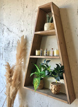 Load image into Gallery viewer, Cute Wood Pyramid Shelf
