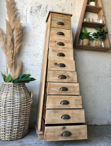 Amazing Rare Pier One Pyramid Chest of Drawers