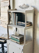 Load image into Gallery viewer, Pretty Antique Bookshelf Cabinet