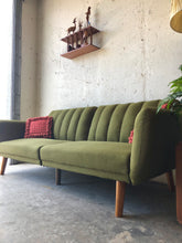 Load image into Gallery viewer, Vintage Inspired Modern Swanky Sofa