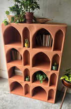 Load image into Gallery viewer, Amazing &amp; Unique Faux Terra Cotta Cubby Shelf