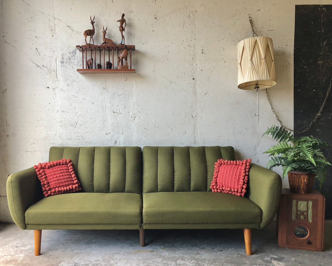 Vintage Inspired Modern Swanky Sofa