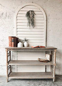 Pretty Neutral Console or Entryway Table