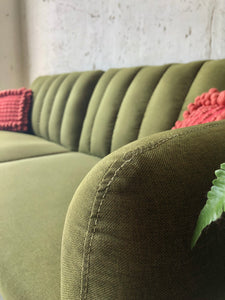 Vintage Inspired Modern Swanky Sofa