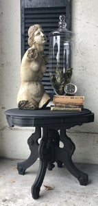 Small Antique Refurbished Side Table