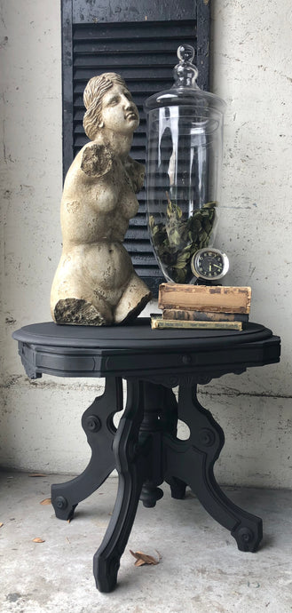Small Antique Refurbished Side Table