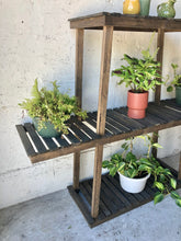 Load image into Gallery viewer, Three Tiered Plant Stand