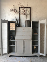 Load image into Gallery viewer, Unique Storage Cabinet Secretary Desk