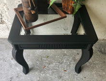 Load image into Gallery viewer, Single Glass Inlay Side Table