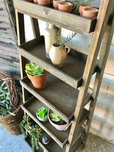 Adorable Folding Ladder Shelf