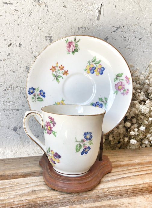 Vintage Teacup & Saucer 2pc