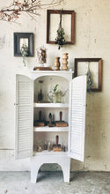 Load image into Gallery viewer, Petite Farmhouse Shutter Cabinet