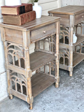 Load image into Gallery viewer, Pretty Neutral Wood End Table Set