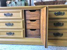Load image into Gallery viewer, Beautiful Large Vintage Buffet, Dresser, or TV Stand