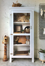 Load image into Gallery viewer, Pretty Solid Wood Glass Front Bookshelf  Cabinet