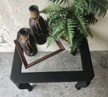 Load image into Gallery viewer, Single Glass Inlay Side Table