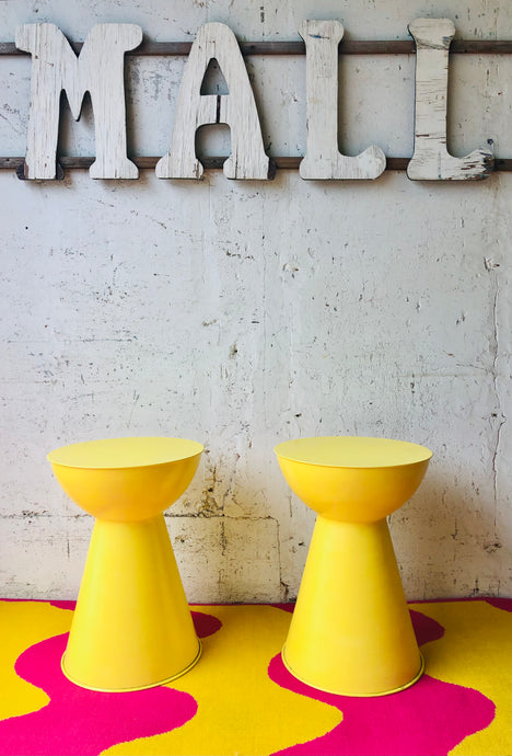 Super Cute Barbiecore Side Table or Plant Stands (2pc)