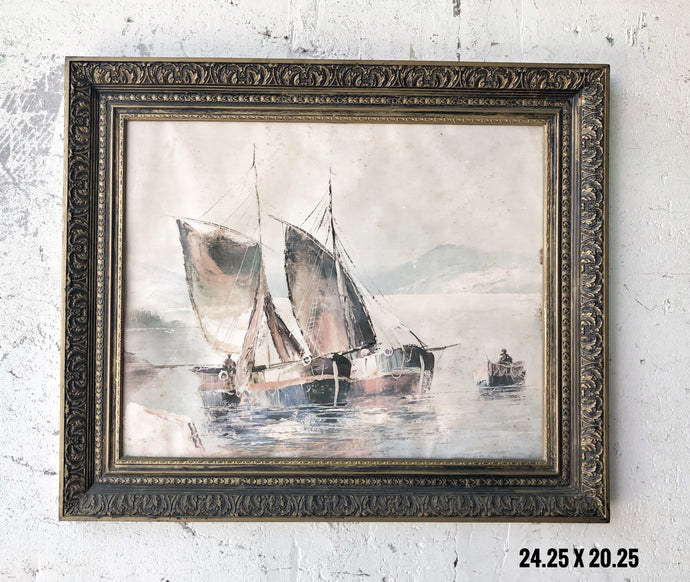 Vintage Framed Print