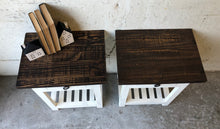 Load image into Gallery viewer, Modern Farmhouse End Tables or Nightstands (2)
