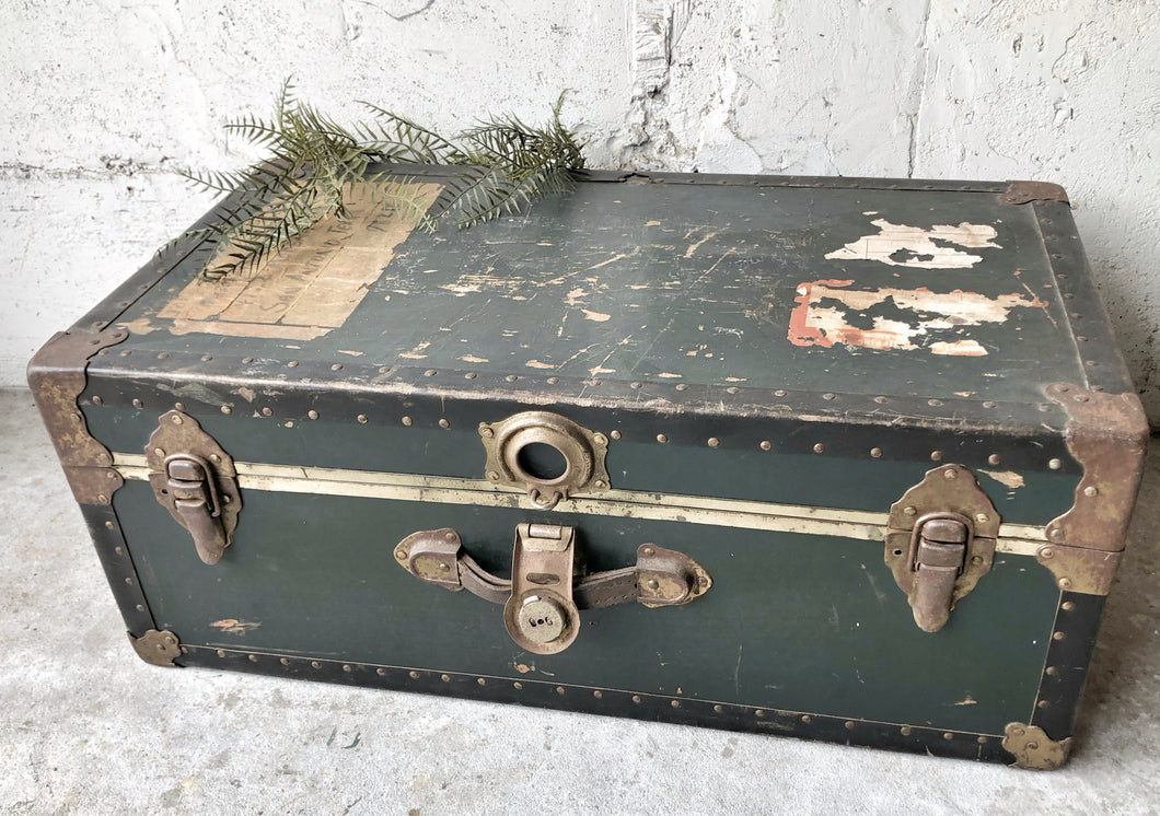 Vintage Foot Locker Trunk
