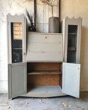 Load image into Gallery viewer, Unique Storage Cabinet Secretary Desk