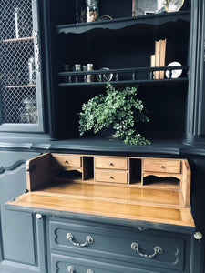Stunning One Piece Vintage Hutch