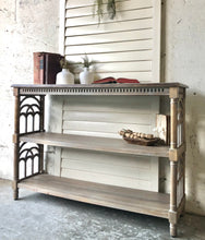 Load image into Gallery viewer, Pretty Neutral Console or Entryway Table