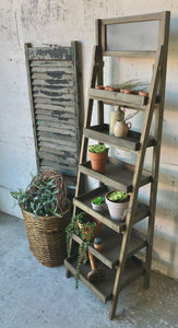 Adorable Folding Ladder Shelf