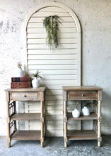 Load image into Gallery viewer, Pretty Neutral Wood End Table Set
