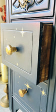 Load image into Gallery viewer, Vintage Celestial Painted Vanity or Desk