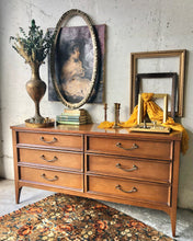 Load image into Gallery viewer, Beautiful Vintage MCM Bassett Dresser or Buffet