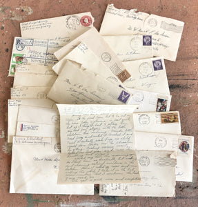 Vintage Letter & Envelope Lot