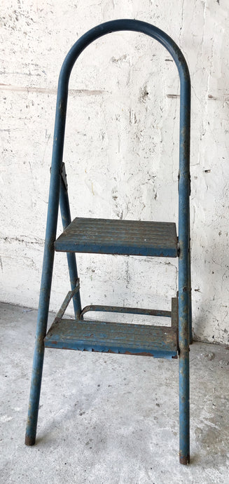 Vintage Metal Step Ladder or Plant Stand