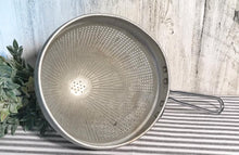 Load image into Gallery viewer, Farmhouse galvanized strainer scoop