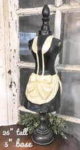 Load image into Gallery viewer, Maid tabletop dress form