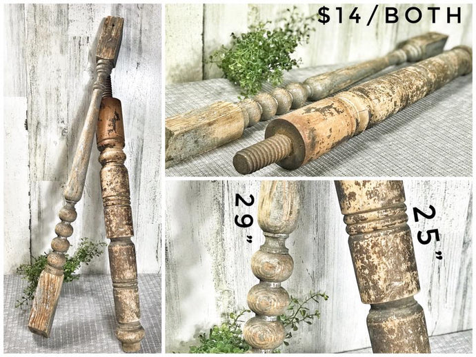Old spindles $14