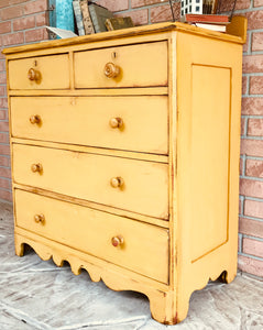 Primitive Antique Chest of Drawers