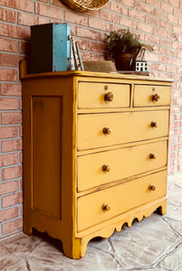 Primitive Antique Chest of Drawers