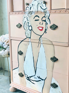 Pretty Hand Painted Chest of Drawers