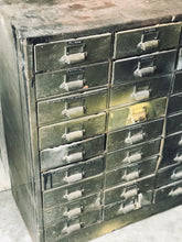 Load image into Gallery viewer, Cool Vintage Industrial Cubby Drawers