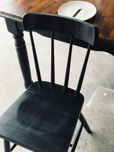 Modern Farmhouse Complete Table & Chairs Set (5pc)