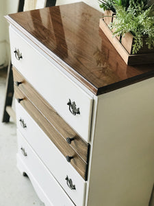 Adorable Farmhouse Chest of Drawers