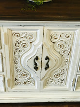 Load image into Gallery viewer, Gorgeous Vintage Long Dresser or Buffet
