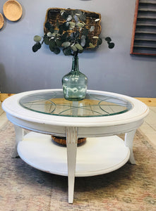 Shabby Chic Round Coffee Table