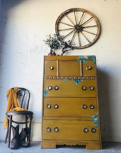 Load image into Gallery viewer, Western Glam Vintage Waterfall Chest of Drawers
